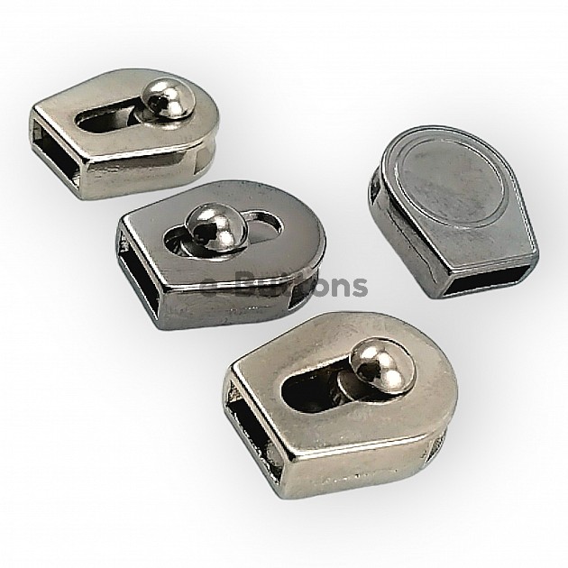 Metal Stopper Side Clamping - Bridge Single Hole 10x3.5 mm Hole Diameter E 2257