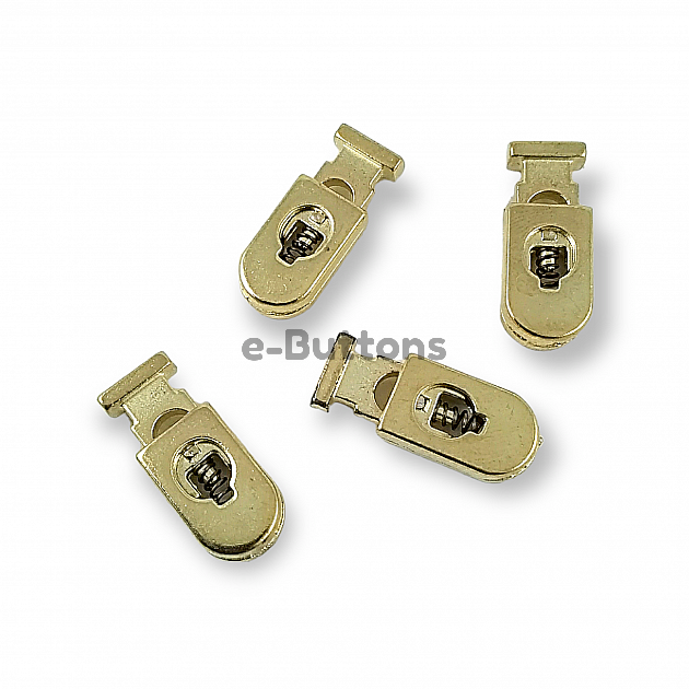 Metal Stoper 26 mm boylu 5 mm Delikli Siyah ve Sade Tasarımlı B0020