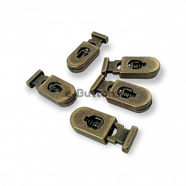 Metal Stoper 26 mm boylu 5 mm Delikli Siyah ve Sade Tasarımlı B0020