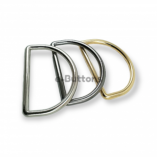 Metal D Toka 5 cm  Kemer Tokası  E 879