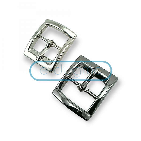 Double Bar Collar Buckle - Stainless Steel