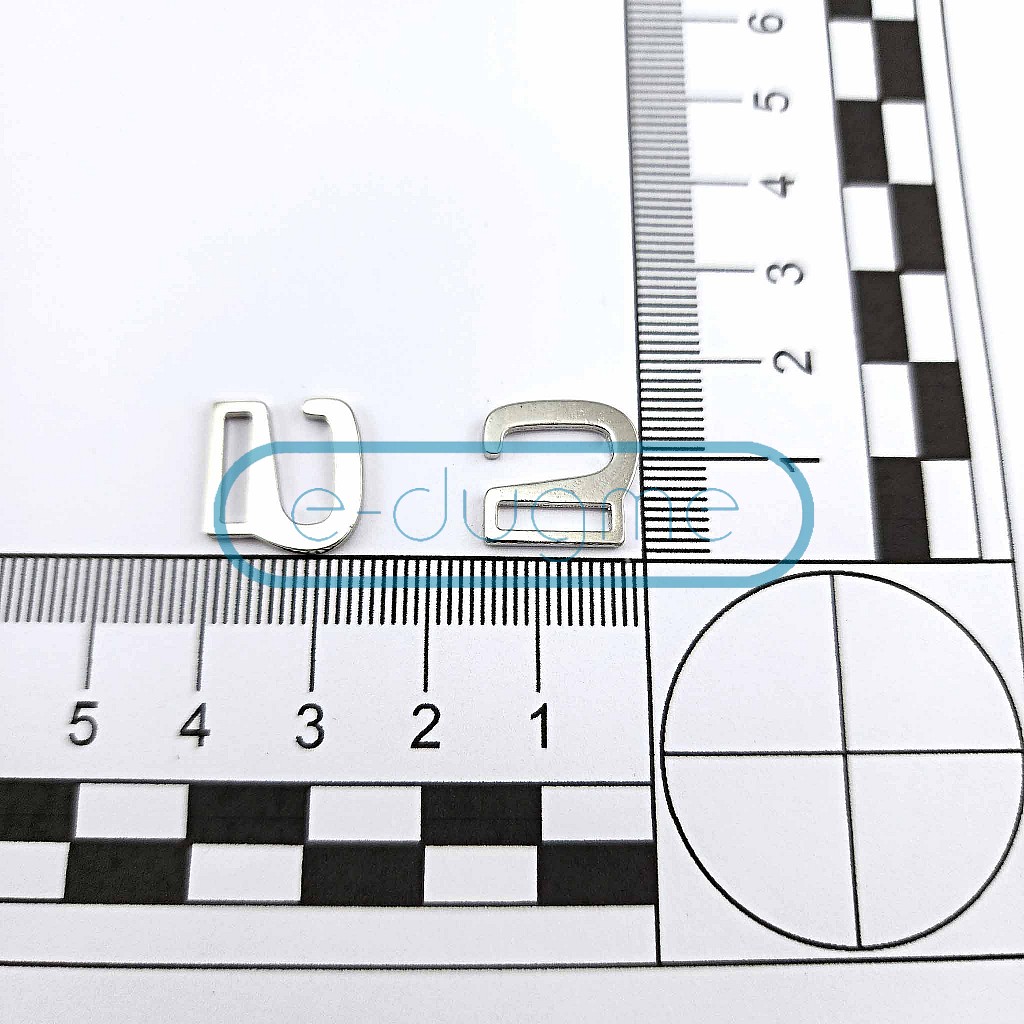 ▷ Bra Buckles - Hooks and Loops - 1 cm Hook Clasp Metal Buckle