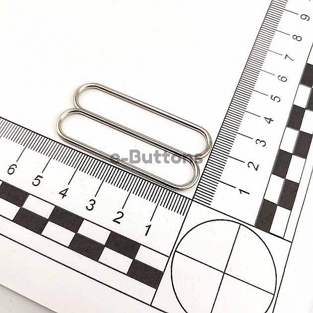 Ring Buckle - Hook Clasp 5 cm and Strap Adjustment Buckle Set of 3 DM00012