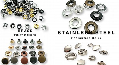 Textile Accessories Material Guide: Brass, Stainless Steel, and Mild Steel