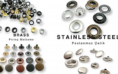 Textile Accessories Material Guide: Brass, Stainless Steel, and Mild Steel