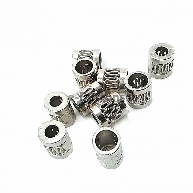 Metal Bağucu boy 11 mm giriş 7 mm Zıkzak Delikli B0008