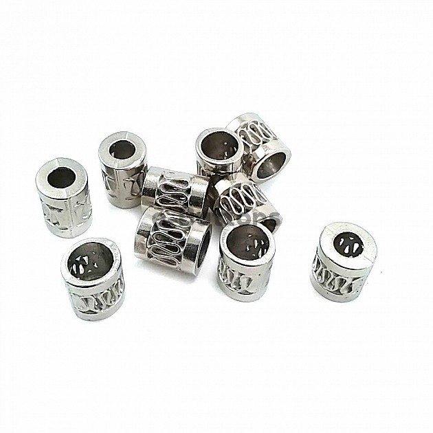 Metal Bağucu boy 11 mm giriş 7 mm Zıkzak Delikli B0008