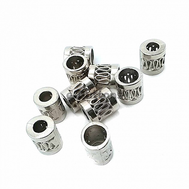 Metal Bağucu boy 11 mm giriş 7 mm Zıkzak Delikli B0008