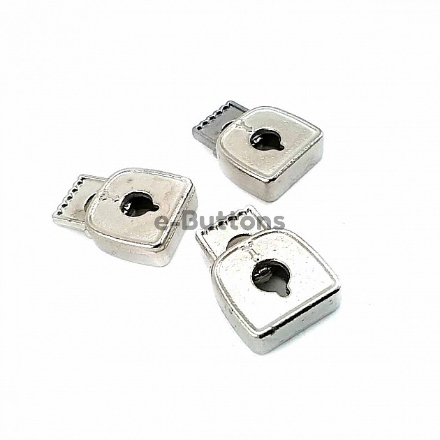 Metal Stoper Tek Delikli 23 x 17 mm boylu 6 mm delik çaplı  B0024