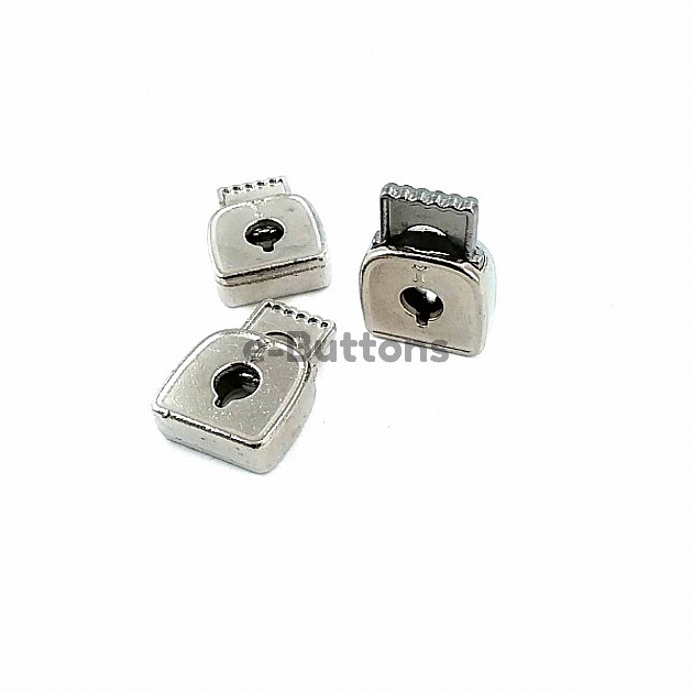 Metal Stoper Tek Delikli 23 x 17 mm boylu 6 mm delik çaplı  B0024