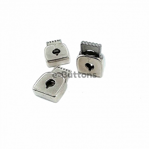 Metal Stoper Tek Delikli 23 x 17 mm boylu 6 mm delik çaplı  B0024