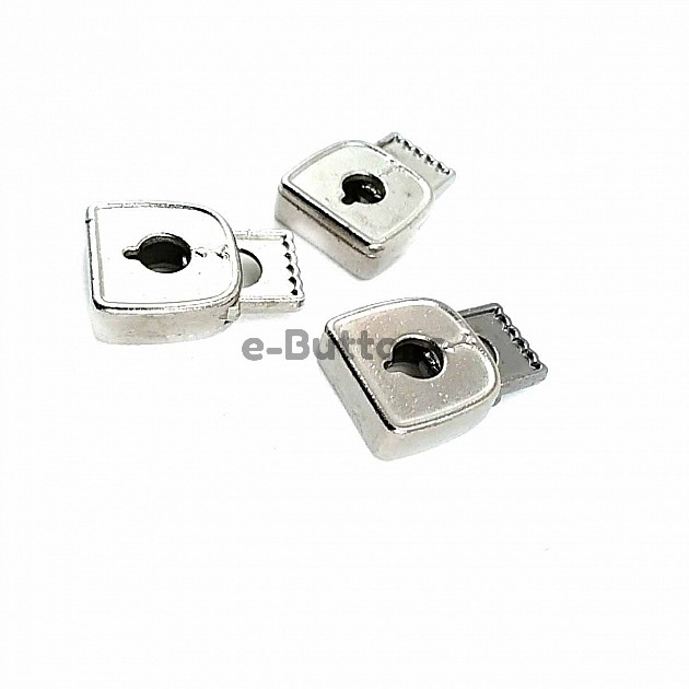 Metal Stoper Tek Delikli 23 x 17 mm boylu 6 mm delik çaplı  B0024