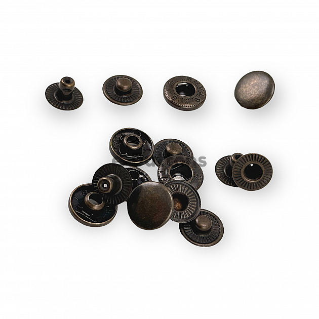 Snap Fasteners 3/4"  15mm Alpha Snap Button C0001