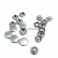 Prong Snap Fastener With Cap 10.5 mm 17L / 13/32" Stainless Cover C0011