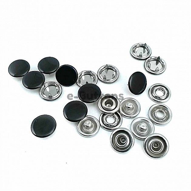 Dyed  Prong Snap Fantenrs 9.5 mm Stainless Buttons C0014