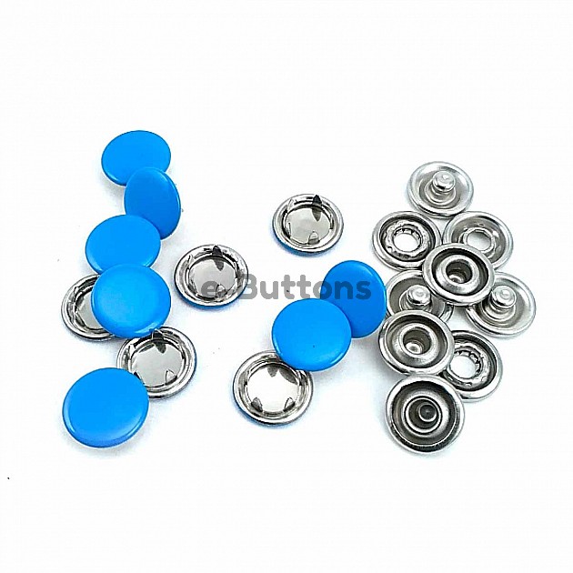 Dyed  Prong Snap Fantenrs 9.5 mm Stainless Buttons C0014