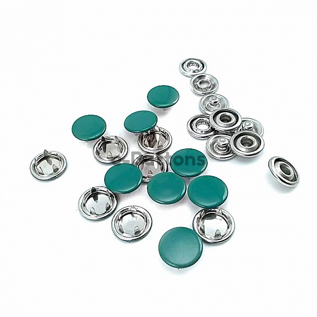 Dyed  Prong Snap Fantenrs 9.5 mm Stainless Buttons C0014