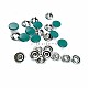 Dyed  Prong Snap Fantenrs 9.5 mm Stainless Buttons C0014