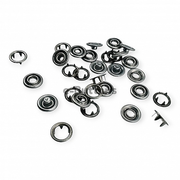 Prong Click Snap Fastener 17L / 13/32" baby Prong snap buttons (1 Gros) 10.5mm C0015