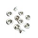 Metal Eyelets 12 mm 1/4"  (250 Pcs / Package) K0002