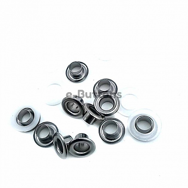 Metal Eyelets 12 mm 1/4"  (250 Pcs / Package) K0002