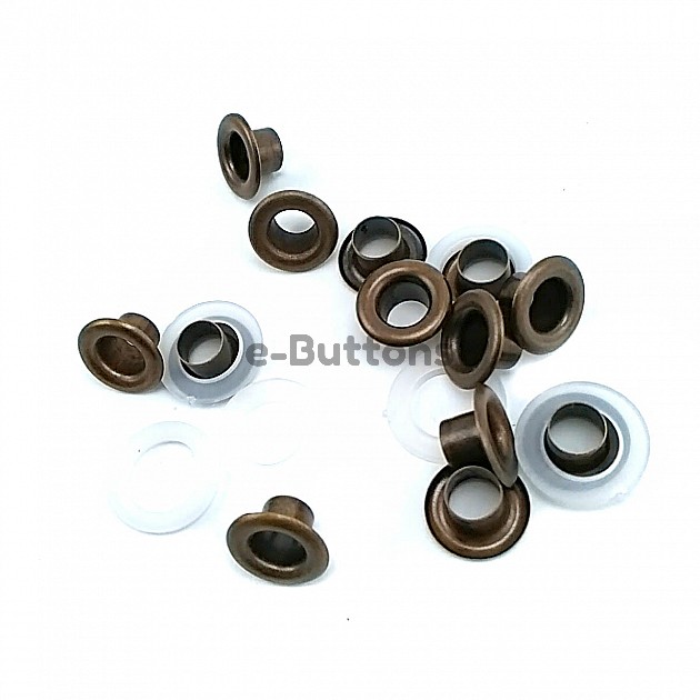 Metal Eyelets 12 mm 1/4"  (250 Pcs / Package) K0002