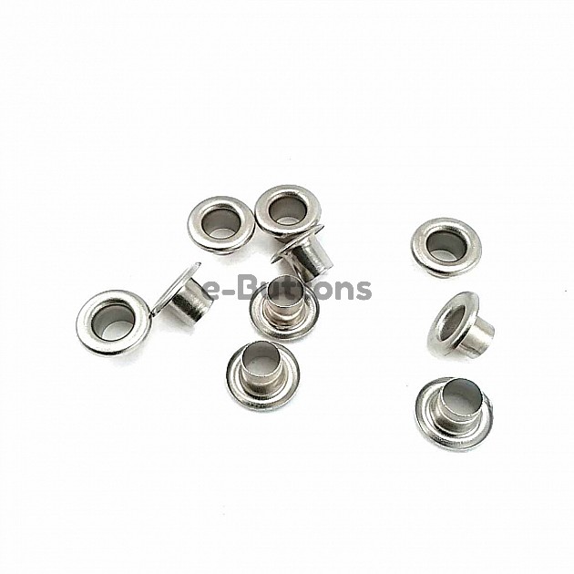 Metal Eyelets 15/64" 6 mm (250 Pcs / Package) K0005