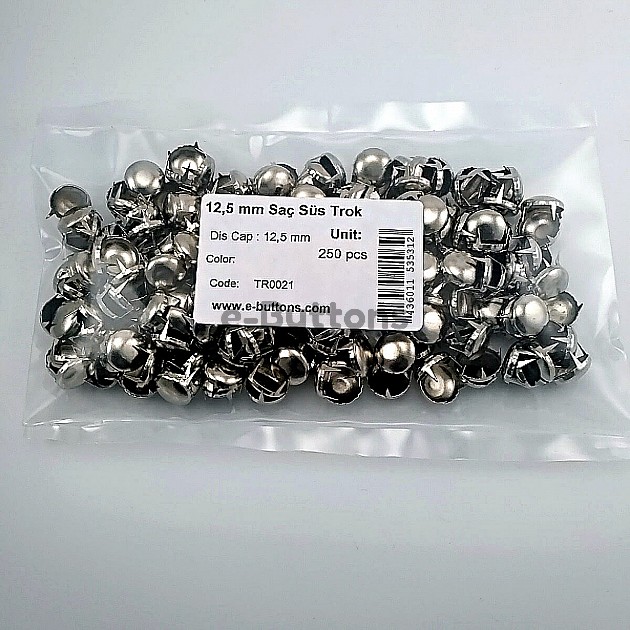 12. 50 mm Prong Stud Six Legged Metal Trok (250 pcs / Package) TR0021PK