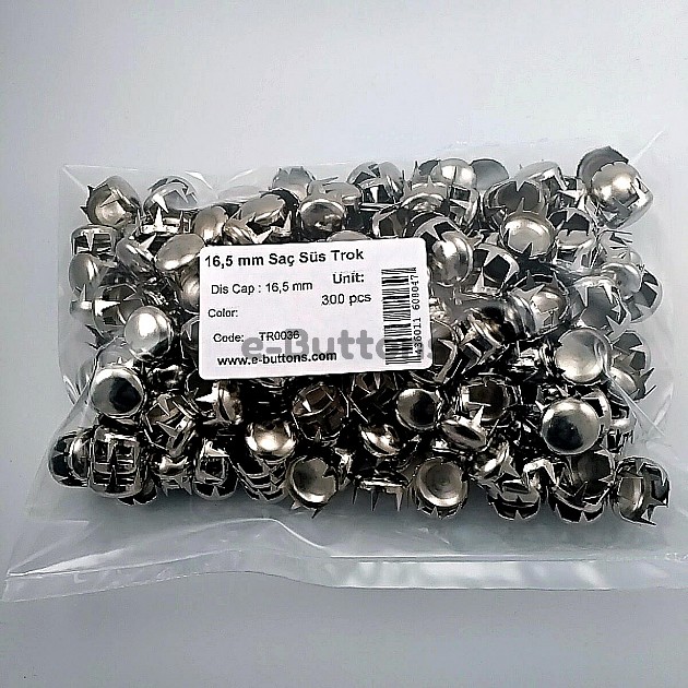 16. 50 mm Prong Stud Six Legged Metal Trok (300 pcs / Package) TR0036PK