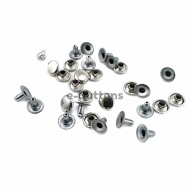 9 mm Sade Metal Perçin Rivet (250 Ad/Paket) R0005