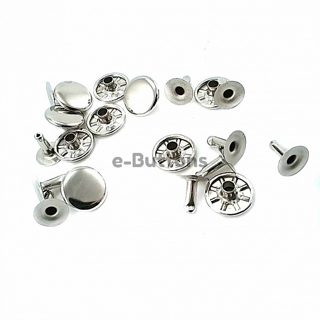 12 mm Perçin - Rivet 250 Adet / Paket  R0004