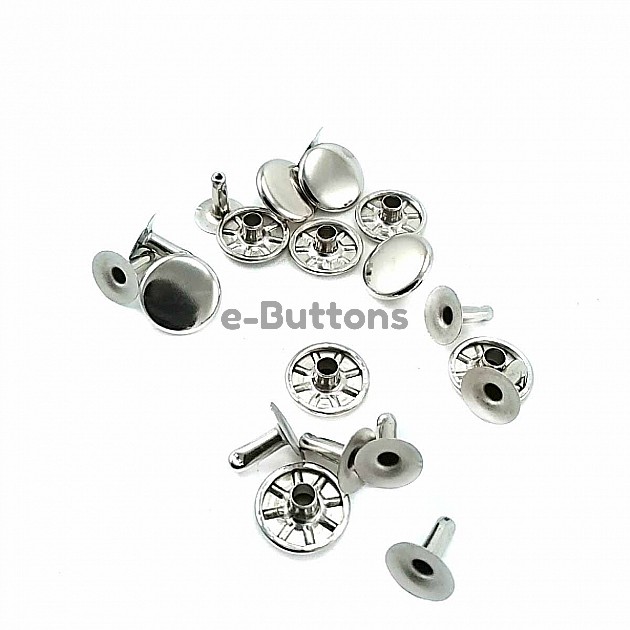 12 mm Perçin - Rivet 250 Adet / Paket  R0004