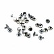 Rivet 9 mm Plain Metal Rivet Multi Color (250 Pcs/Pack) R0005