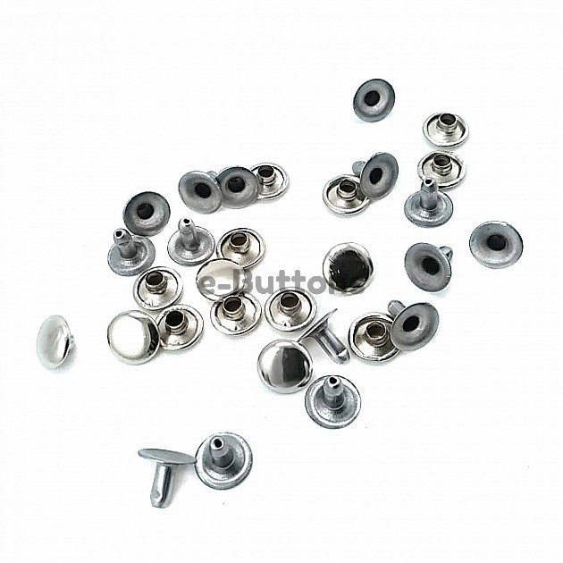 Rivet 9 mm Plain Metal Rivet Multi Color (250 Pcs/Pack) R0005