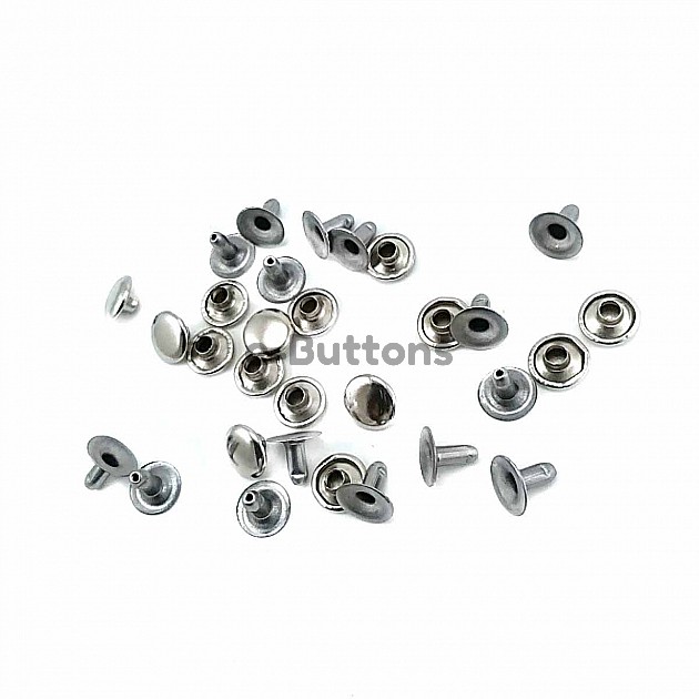 Rivet 9 mm Plain Metal Rivet Multi Color (250 Pcs/Pack) R0005