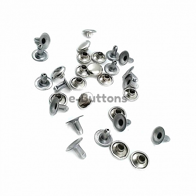 Rivet 9 mm Plain Metal Rivet Multi Color (250 Pcs/Pack) R0005