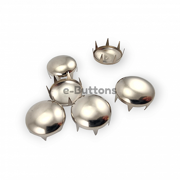 Curved Ornament Prong Studs 17. 50 mm 6 Legs (250 Pcs/Pack) TR0017