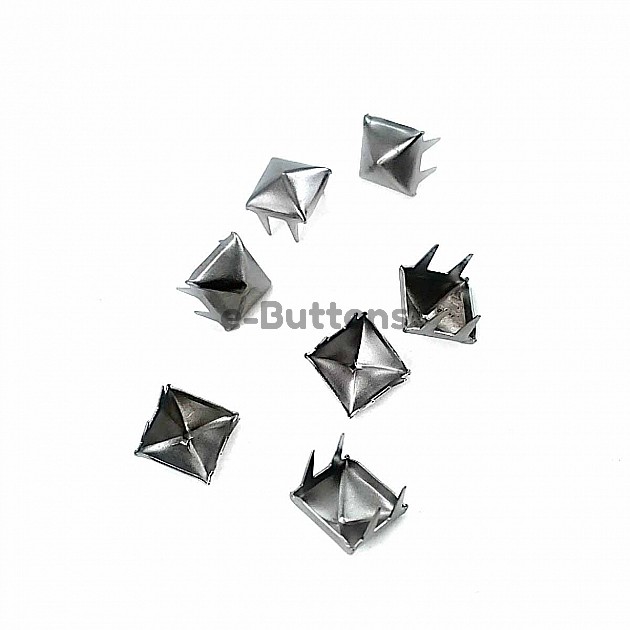 8 mm Punk Spikes Spots  Studs  Pyramid Shape (250 Pcs / Package) TR0018