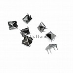 8 mm Punk Spikes Spots  Studs  Pyramid Shape (250 Pcs / Package) TR0018