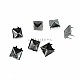 8 mm Punk Spikes Spots  Studs  Pyramid Shape (250 Pcs / Package) TR0018