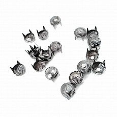 Punk Spikes Spots  Studs  6,5 mm Swirl Pattern (250 pcs / Pack) TR0019