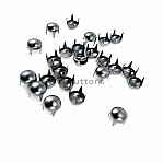 6,5 mm Punk Spikes Spots Studs Metal (250 pcs/packet) TR0023