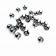 6,5 mm Punk Spikes Spots Studs Metal (250 pcs/packet) TR0023