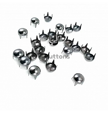 Silver Rivet Studs Spikes Punk  Studs Silver Color Rivet Spike