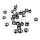 6,5 mm Punk Spikes Spots Studs Metal (250 pcs/packet) TR0023