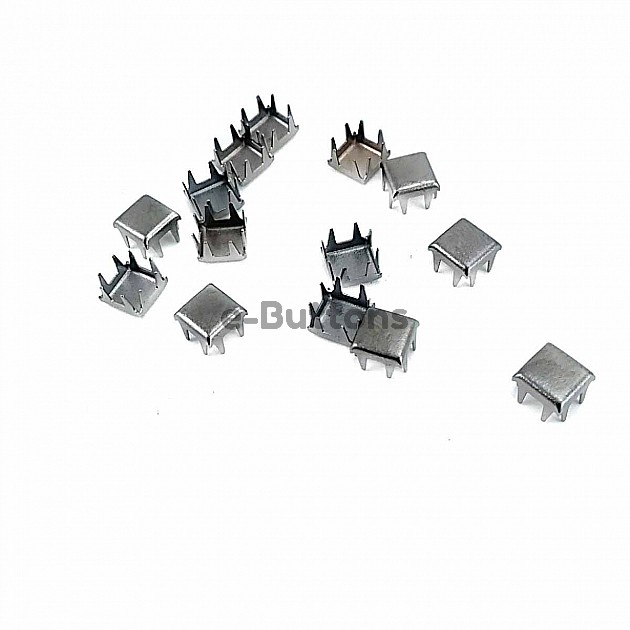 6x6 mm Süs Trok Kare 8 Bacaklı (250 Ad/Paket) TR0026