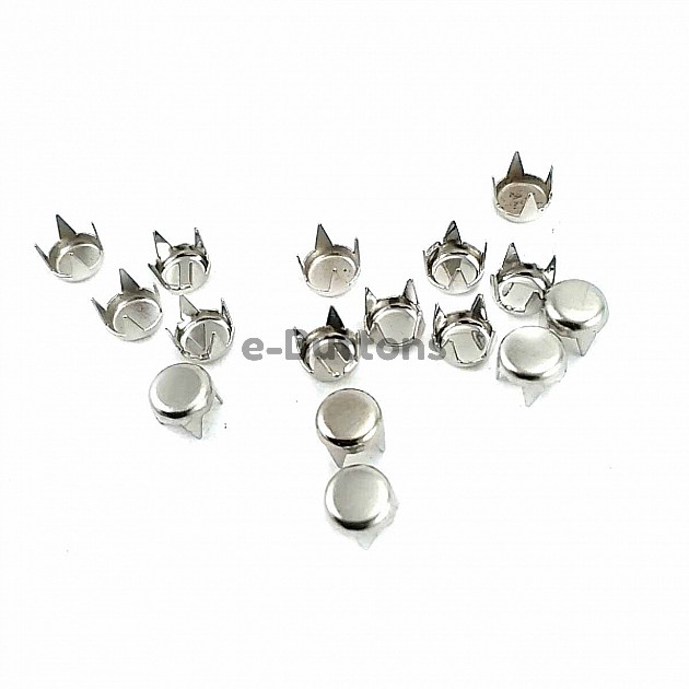 Metal Prong Stud 5.50 mm With 4 Prong  (250 pcs / Package) TR0029