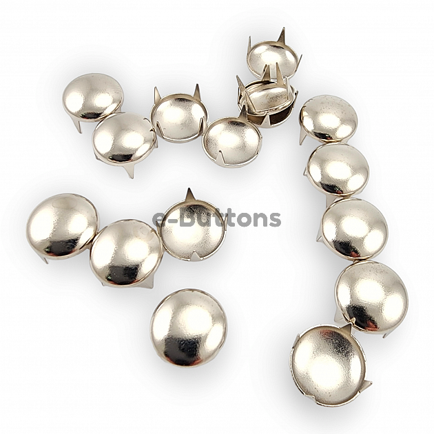 11,5 mm Punk Spikes Spots Studs  Metal (250 pcs / Package) TR0035