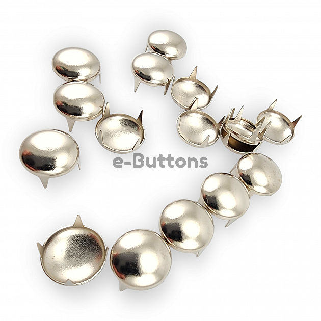 11,5 mm Punk Spikes Spots Studs  Metal (250 pcs / Package) TR0035