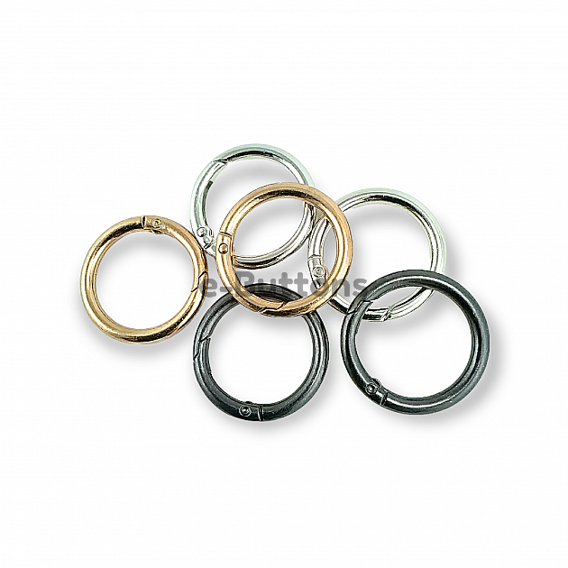 Spring Ring 2,5 cm Metal Spring Bag Ring T0050